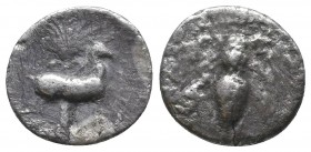 IONIA. Ephesos. Ca. 390-325 B.C. AR.

Condition: Very Fine

Weight: 2.70 gr
Diameter: 17 mm