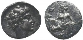 Cilicia. 4th -3rd Century BC. AR Obol

Condition: Very Fine

Weight: 0.60 gr
Diameter: 9 mm