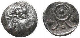 Cilicia. 4th -3rd Century BC. AR Obol

Condition: Very Fine

Weight: 0.20 gr
Diameter: 6 mm