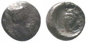 Cilicia. 4th -3rd Century BC. AR Obol

Condition: Very Fine

Weight: 0.30 gr
Diameter: 6 mm