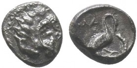 Cilicia. 4th -3rd Century BC. AR Obol

Condition: Very Fine

Weight: 0.90 gr
Diameter: 8 mm