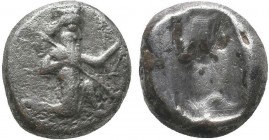 Persia. Achaemenid Empire. Time of Artaxerxes I to Xerxes II circa 455-420 BC. Siglos AR 

Condition: Very Fine

Weight: 5.50 gr
Diameter: 15 mm