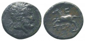 Pisidia, Termessus Major. civic issue. 1st century B.C. AE 

Condition: Very Fine

Weight: 5.20 gr
Diameter: 19 mm