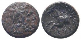 Pisidia, Termessus Major. civic issue. 1st century B.C. AE 

Condition: Very Fine

Weight: 3.60 gr
Diameter: 17 mm