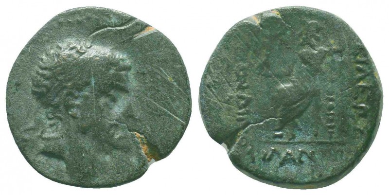 Kings of Cilicia. Tarkondimotos. 39-31 B.C. AE 
Tarkondimotos was an ally first ...