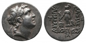 Kings of Cappadocia. Ariarathes VI (130-116 BC). AR Drachm

Condition: Very Fine

Weight: 4.00 gr
Diameter: 17 mm