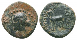 Kings of Cappadocia. Ariarathes (130-116 BC). Ae

Condition: Very Fine

Weight: 4.10 gr
Diameter: 17 mm