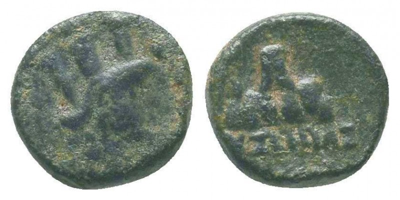 Kings of Cappadocia. (130-116 BC). Ae

Condition: Very Fine

Weight: 1.70 gr
Dia...