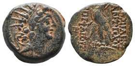 Seleukis and Pieria. Antioch on the Orontes. Pseudo-autonomous issue. Æ 

Condition: Very Fine

Weight: 6.40 gr
Diameter: 18 mm