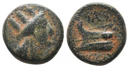 Seleukis and Pieria. Antioch on the Orontes. Pseudo-autonomous issue. Ae

Condition: Very Fine

Weight: 8.40 gr
Diameter: 18 mm