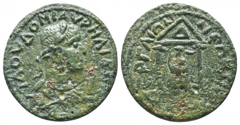 PAMPHYLIA, Perga, Aurelian c. 270-275 AD, AE, 

Condition: Very Fine

Weight: 10...