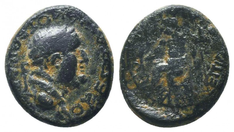 PHRYGIA, Amorium, Vespasian c. 69-79 AD, AE, 

Condition: Very Fine

Weight: 4.2...