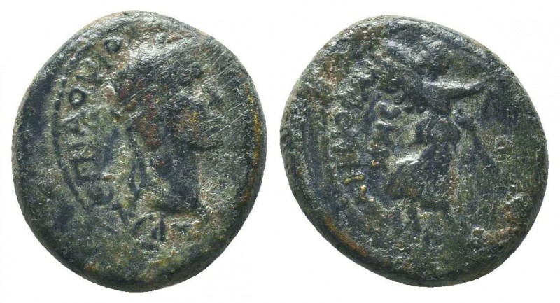 LYDIA. Tiberius (14-37). Ae.

Condition: Very Fine

Weight: 3.60 gr
Diameter: 17...