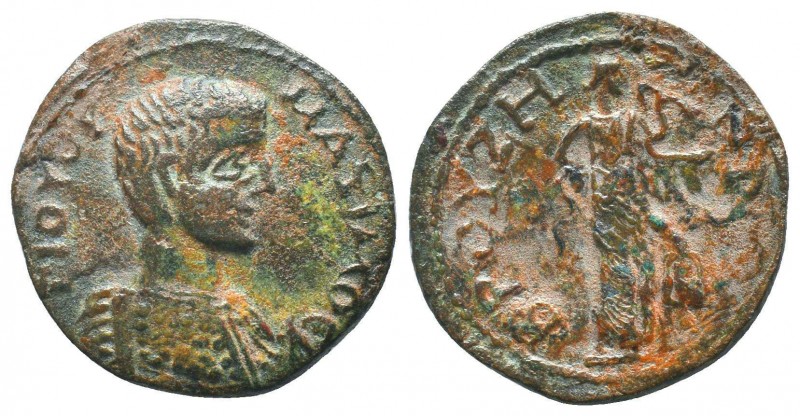 PHRYGIA, Bruzus. Maximus. Caesar, AD 235/6-238. Æ Γ IOY OY MASIMO K, Bare-headed...