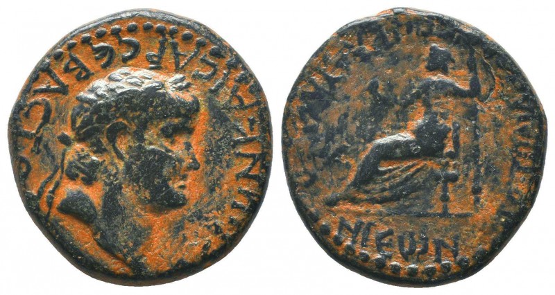 Lykaonia. Eikonion . Nero AD 54-68. Bronze Æ 

Condition: Very Fine

Weight: 13....
