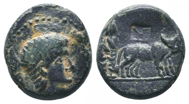 Augustus (27 BC-14 AD). Ae.

Condition: Very Fine

Weight: 5.10 gr
Diameter: 17 ...
