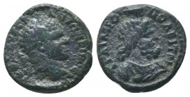 Caracalla Æ of Trajanopolis, Thrace. 198-217. 

Condition: Very Fine

Weight: 3.00 gr
Diameter: 17 mm