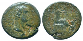 Domitian (81-96). Cilicia, Flaviopolis-Flavias. Æ 

Condition: Very Fine

Weight: 7.30 gr
Diameter: 23 mm