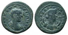 Valerianus I (253-260 AD). AE Anazarbos, Cilicia

Condition: Very Fine

Weight: 10.20 gr
Diameter: 23 mm