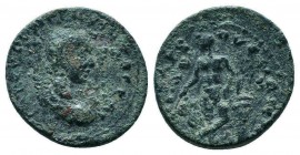 Herennia Etruscilla; Anazarbus, Cilicia, Year 269=250/1 AD, AE

Condition: Very Fine

Weight: 6.90 gr
Diameter: 21 mm
