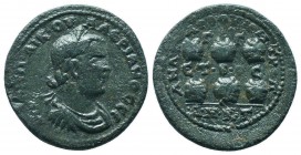 CILICIA, Anazarbus. Valerian I. 253-260 AD. Æ

Condition: Very Fine

Weight: 17.10 gr
Diameter: 31 mm