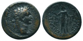 CILICIA. Anazarbus. Domitian (81-96). Ae Assarion. 

Condition: Very Fine

Weight: 9.70 gr
Diameter: 23 mm