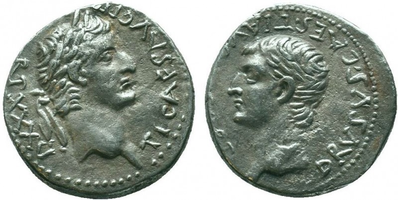 CAPPADOCIA, Caesarea. Tiberius, with Drusus. 14-37 AD. AR Drachm

Condition: Ver...