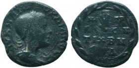 CAPPADOCIA. Caesarea. Gordian III (238-244). Ae. Dated RY 4 (240/1).
Obv: AV K M ANT ΓOPΔIANOC.
Laureate, draped and cuirassed bust of Gordian right.
...