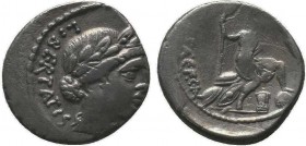 Roman Republican Coins, Ar Silver Denar,

Condition: Very Fine

Weight: 3.80 gr
Diameter: 19 mm
