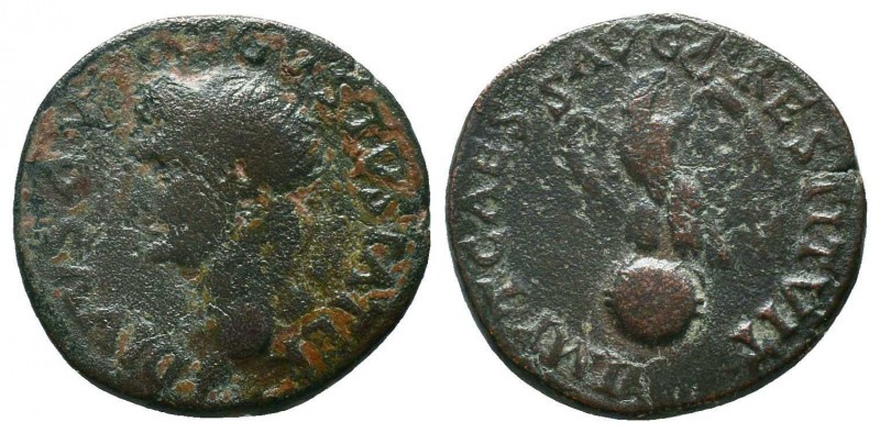 Tiberius (14-37 AD) for Divus Augustus (+ 14 AD). AE As 

Condition: Very Fine

...