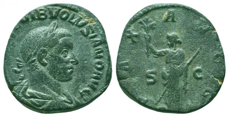 VOLUSIAN, 251-253 AD. Æ Sestertius

Condition: Very Fine

Weight: 16.80 gr
Diame...