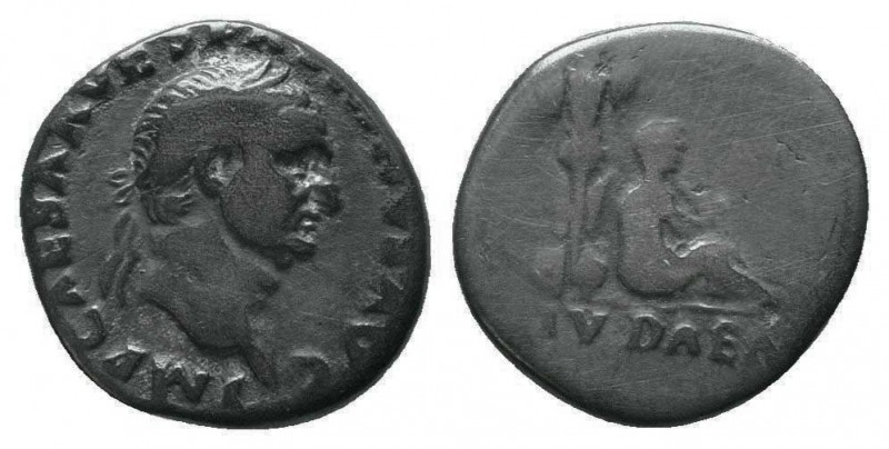 VESPASIAN (69-79). Denarius. Rome. "Judaea Capta" issue.

Condition: Very Fine

...