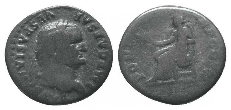 VESPASIAN (69-79). Denarius. Rome. 

Condition: Very Fine

Weight: 3.00 gr
Diame...