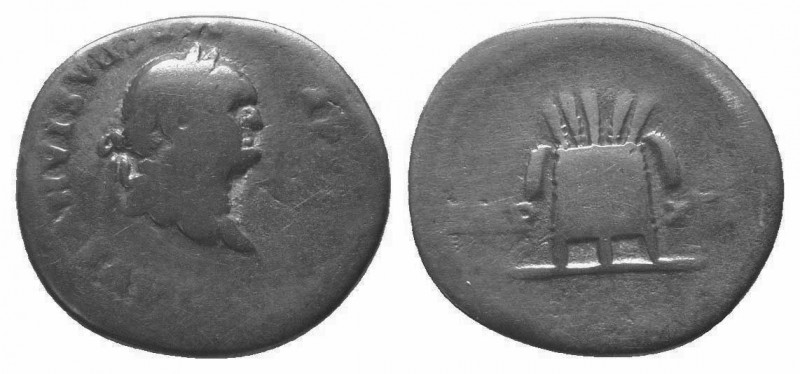 VESPASIAN (69-79). Denarius. Rome. 

Condition: Very Fine

Weight: 2.80 gr
Diame...