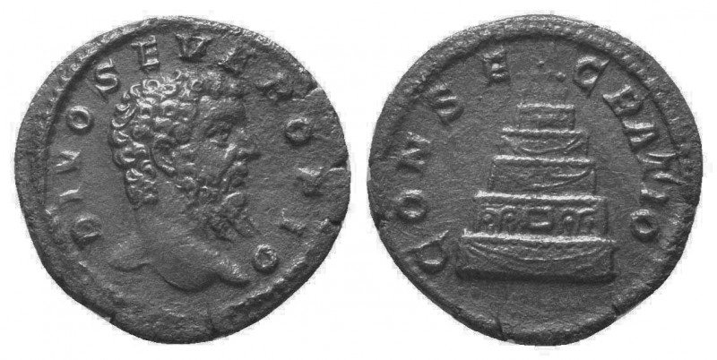 Divus Septimius Severus (+211 AD). AR Denarius

Condition: Very Fine

Weight: 3....