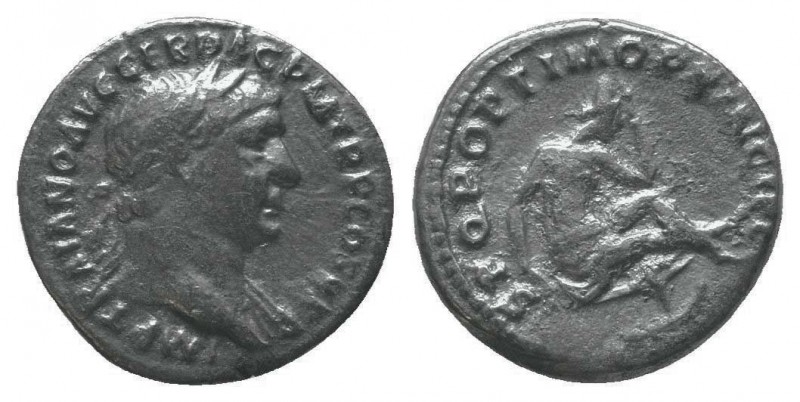 Traianus (98-117 AD). AR Denarius

Condition: Very Fine

Weight: 2.90 gr
Diamete...