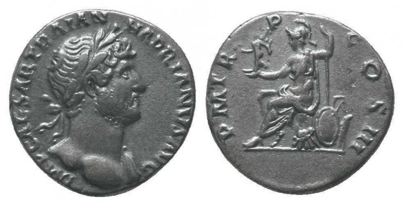Hadrianus (117-138 AD). AR Denarius 

Condition: Very Fine

Weight: 3.40 gr
Diam...