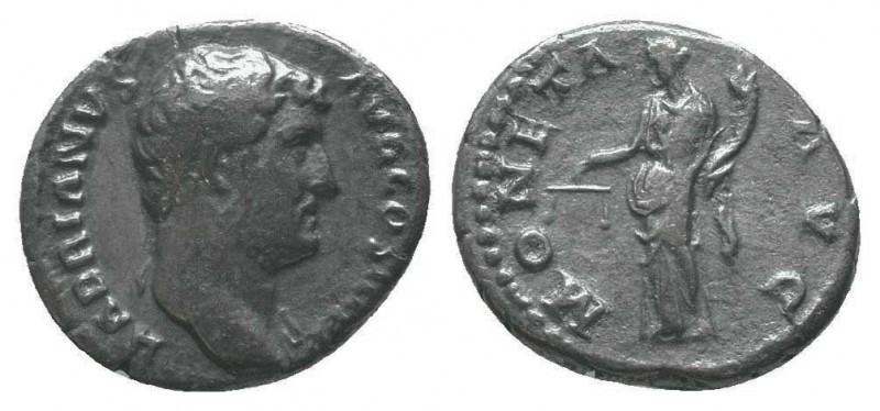 Hadrianus (117-138 AD). AR Denarius 

Condition: Very Fine

Weight: 2.70 gr
Diam...