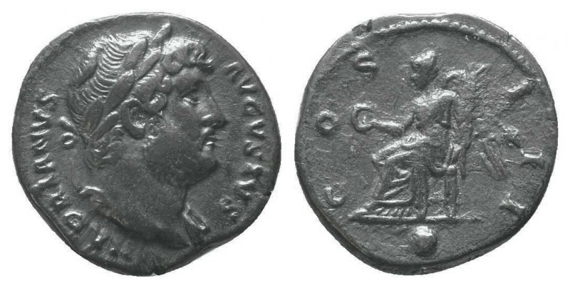 Hadrianus (117-138 AD). AR Denarius 

Condition: Very Fine

Weight: 2.90 gr
Diam...