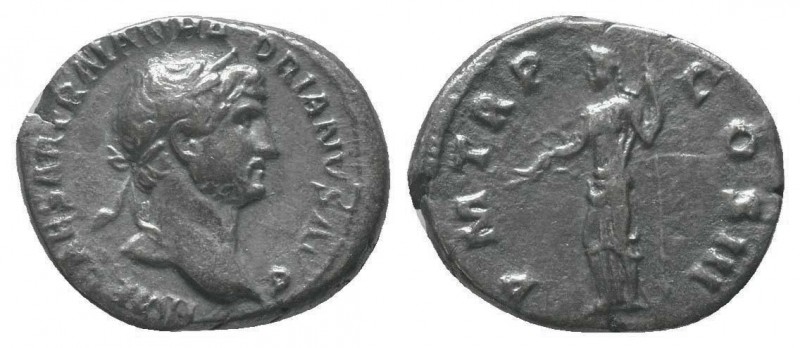 Hadrianus (117-138 AD). AR Denarius 

Condition: Very Fine

Weight: 3.20 gr
Diam...