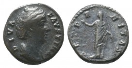 Diva Faustina I (+141 AD). AR Denarius

Condition: Very Fine

Weight: 2.80 gr
Diameter: 17 mm