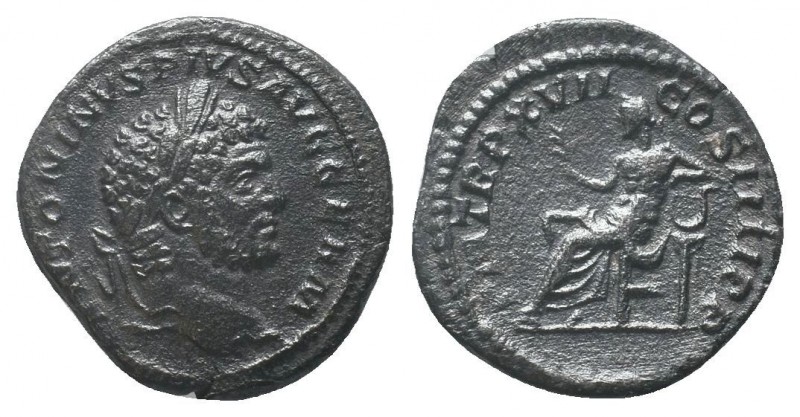 Caracalla, 198-217. Denarius

Condition: Very Fine

Weight: 2.90 gr
Diameter: 18...