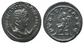 Otacilia Severa, Augusta, 244-249. Denarius

Condition: Very Fine

Weight: 4.20 gr
Diameter: 23 mm
