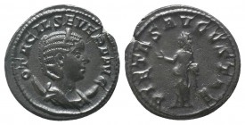Otacilia Severa, Augusta, 244-249. Denarius

Condition: Very Fine

Weight: 4.60 gr
Diameter: 23 mm