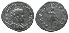 Philip II (247-249). AR Antoninianus

Condition: Very Fine

Weight: 3.70 gr
Diameter: 23 mm