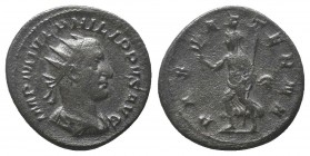 Philip II (247-249). AR Antoninianus

Condition: Very Fine

Weight: 3.80 gr
Diameter: 22 mm