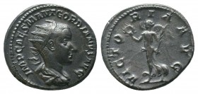 Gordian III (238-244). AR Antoninianus

Condition: Very Fine

Weight: 4.60 gr
Diameter: 21 mm