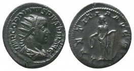 Gordian III (238-244). AR Antoninianus

Condition: Very Fine

Weight: 4.60 gr
Diameter: 23 mm