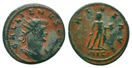 Gallienus (253-268 AD). Antoninianus 

Condition: Very Fine

Weight: 3.30 gr
Diameter: 20 mm