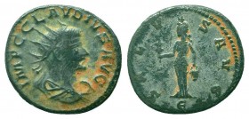 Claudius II (268-270 AD). AE silvered Antoninianus

Condition: Very Fine

Weight: 3.80 gr
Diameter: 21 mm